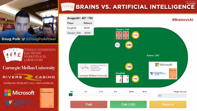 Image of Brains vs. AI in Texas Holdem Poker